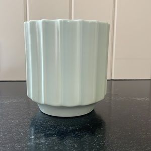 Modern footed vase or planter